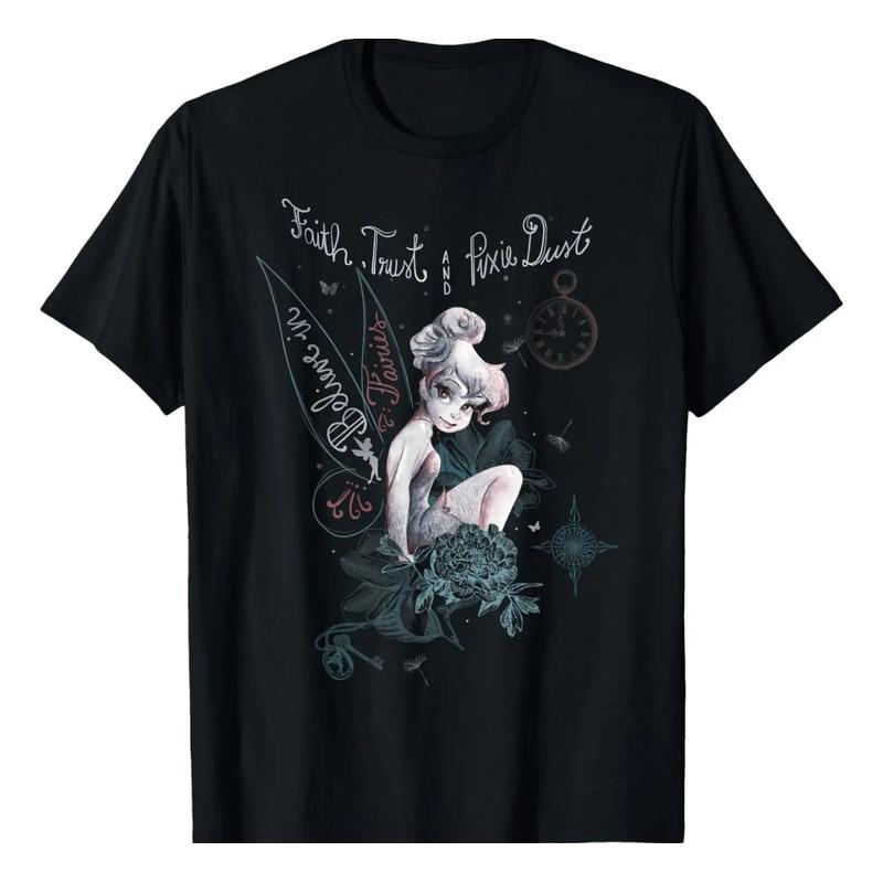 Camiseta Disney Con Dibujo De Peter Pan Tinker Bell Believe S разноцветный