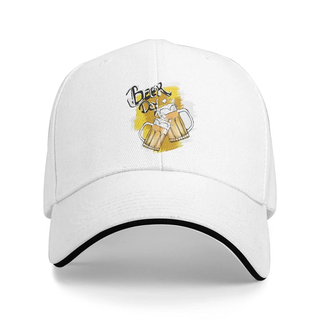International Beer Day Casual Baseball Cap Spring Trucker Hat Hot Sale Kpop Rock Snapback Cap Women Men Fitted Retro Caps