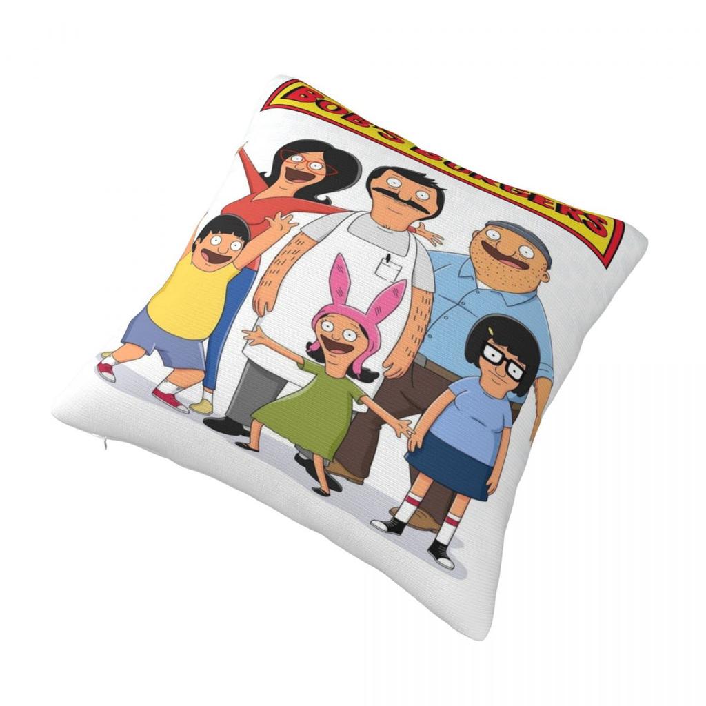 Trendy Car Bobs Funny B-Burgersdecoration Pillowcase Accessories Pillow Covers Square Multiple Sizes