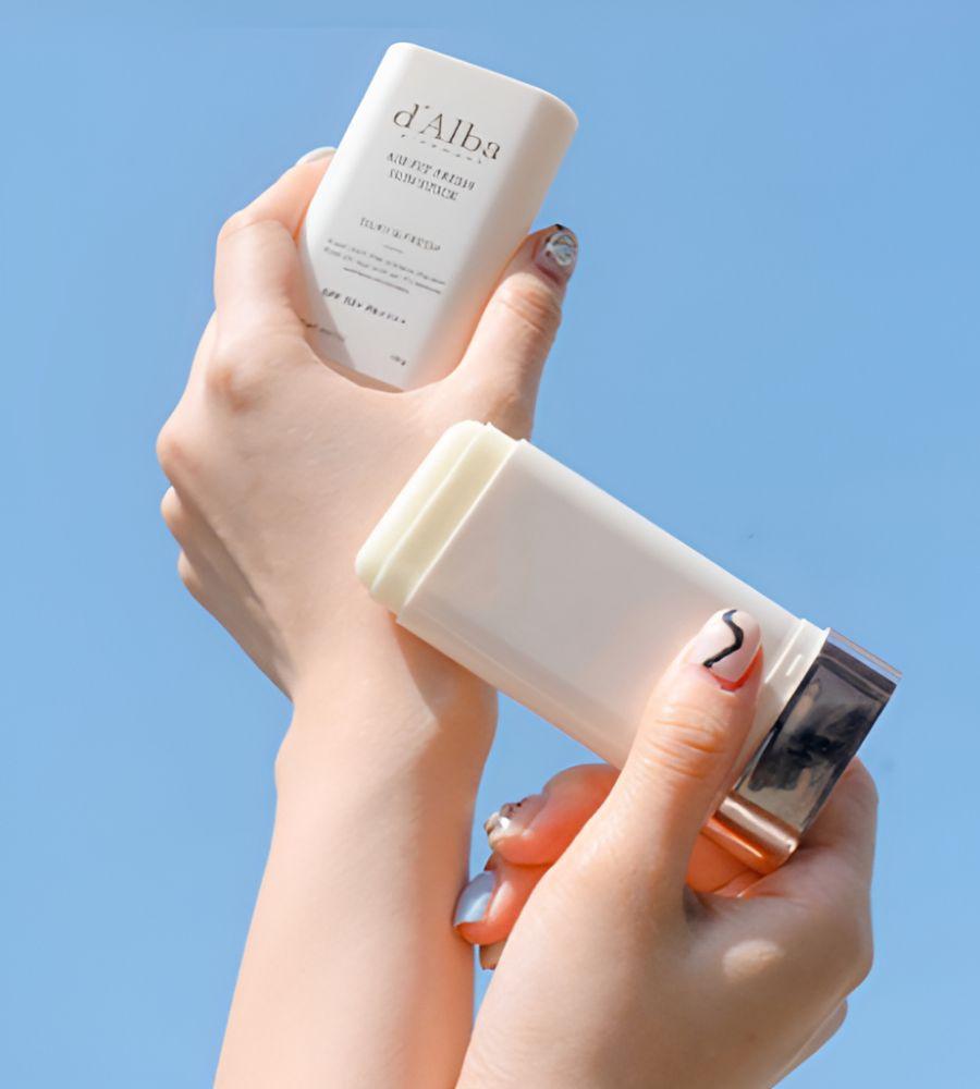 d'Alba Air Fit Fresh Sun Stick 19g Vegan White Truffle Non-Greasy Sunscreen