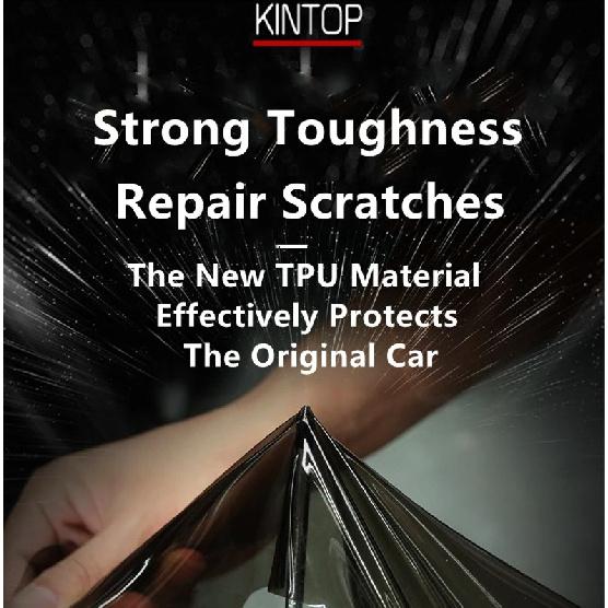 For MERCEDES CLASSE V 16-21 W447 TPU Blackened,Transparent Headlight Protective Film, Headlight Protection, Film Modification