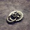 Brass Metal Fastener For Clothing Accessories Retro Hardware Craft Component DIY