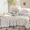 Brushed Floral Print Summer Comforter