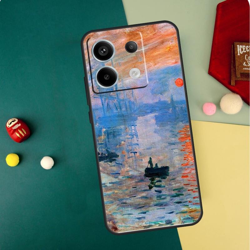 Famous Paintings Case For Xiaomi Redmi Note 14 13 12 11 10 9 15 Pro Plus Redmi 15 14C 13C 10C 12C 15C Funda
