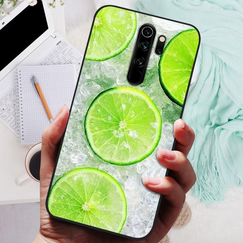 Phone Cover For Xiaomi Redmi Note 8 Pro Case Silicone Lovely Black Bumper Soft TPU Coque for Redmi Note8 Pro 8Pro Shells Fundas