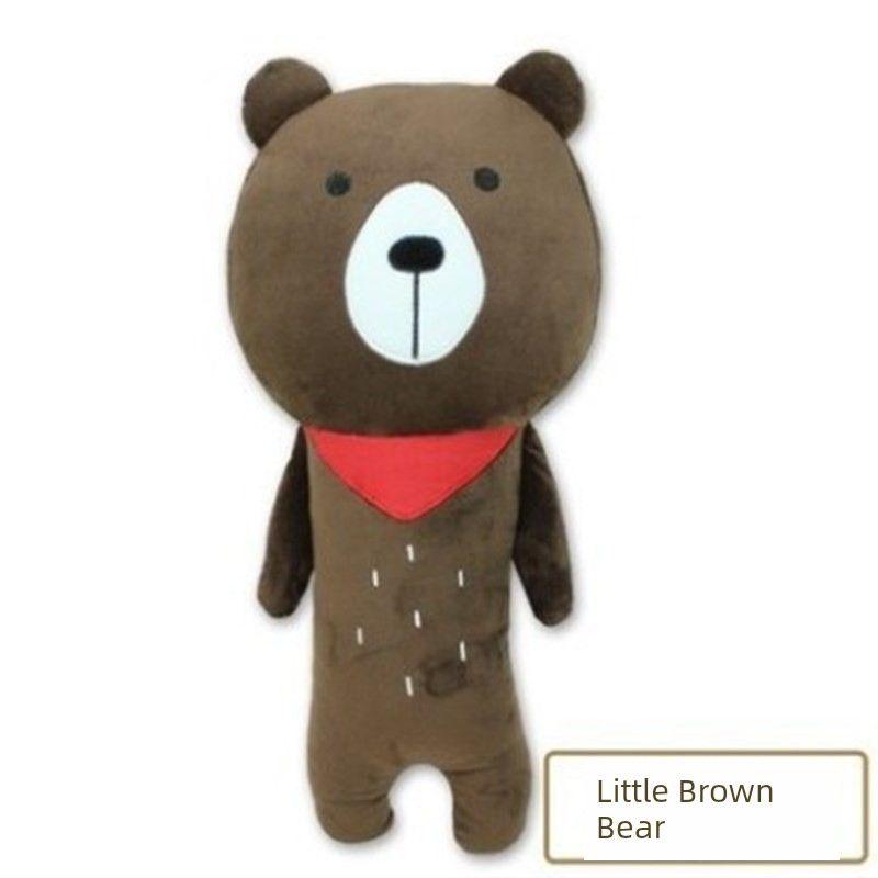 Car Seatbelt Shoulder Pad, Neck Pillow, Cartoon Seatbelt Cover, Cute Children s Seatbelt Protector Brown Bear