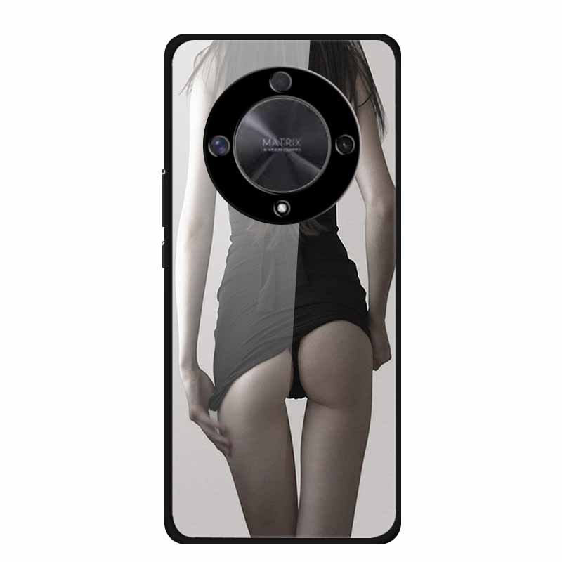 For Honor X9B Case X9A 5G Luxury Tempered Glass Hard Back Cover for Honor X9A 5G Phone Cases Fundas Honor x 9B X9 B 5G X 9A X9 A