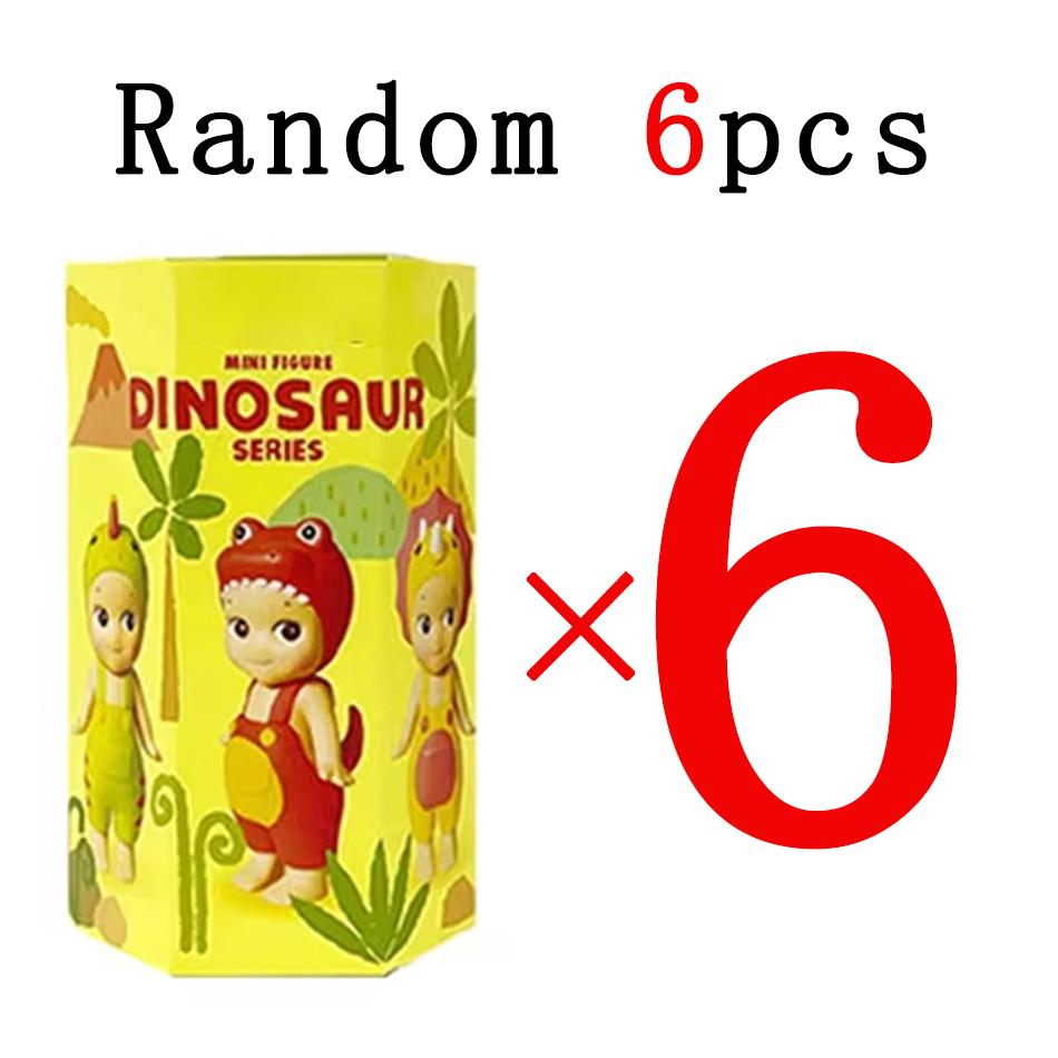 High quality Dinosaur and love Series Cute Cartoon Doll Mini Mystery Box Collectible Anime Figurine Car Decor Birthday Gift
