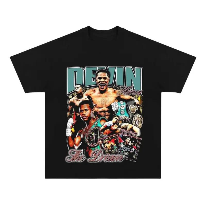 COMBATWEAR DEVIN HANEY Graphic Tee T-Shirt, Unisex Boxing Shirt M