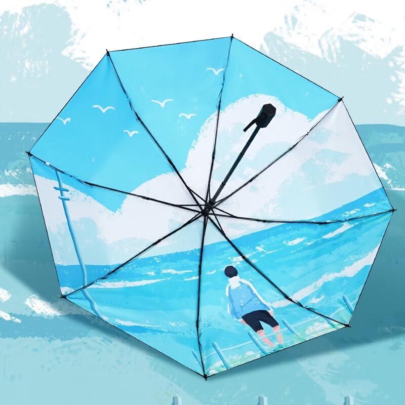 Hongye Automatic Folding UV Protection Umbrella