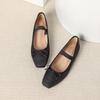 Retro French Mary Jane Shoes - Women's 2026 Summer Bows, Soft Sole, Flat Bottom, Shallow Mouth