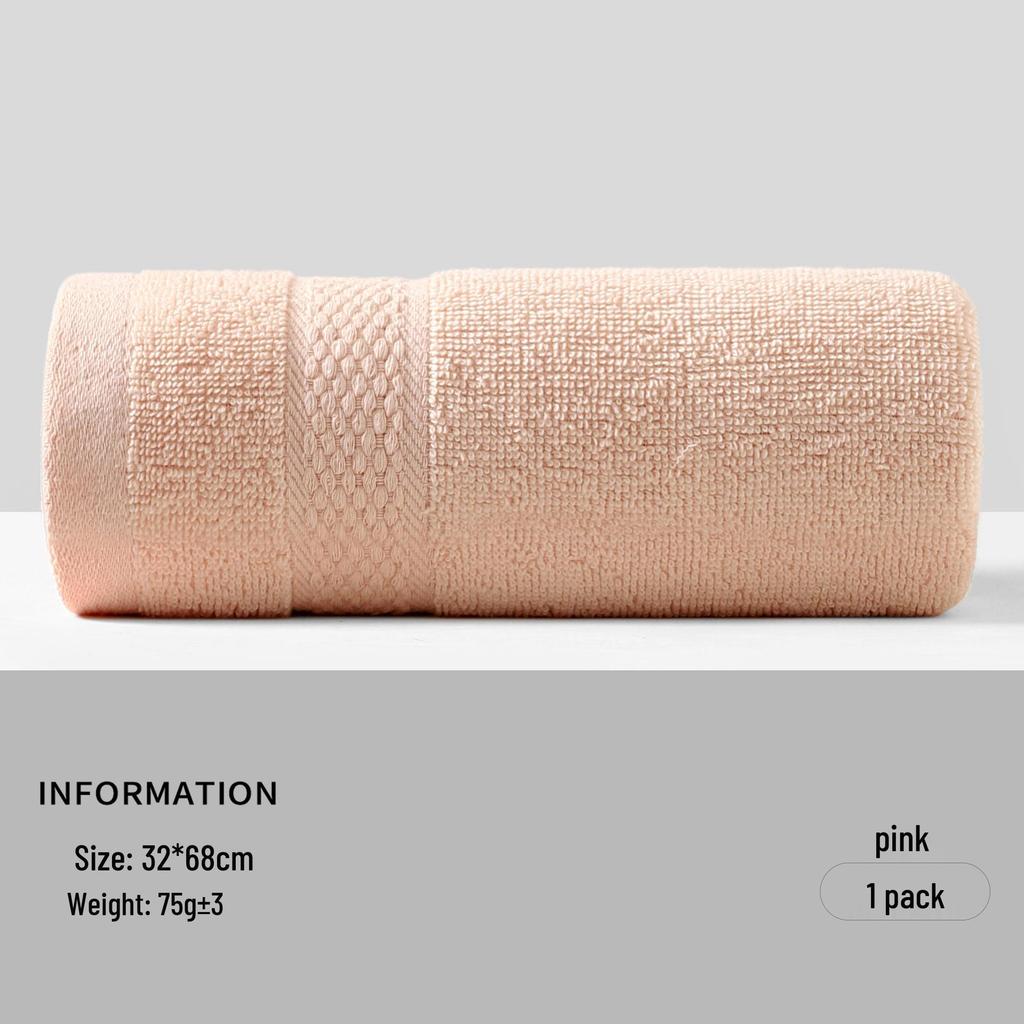 Pure Cotton Jacquard Absorbent Washcloth - All Seasons Soft Towel