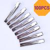 50/100pcs 45/55/65/75mm Metal Hair Alligator Clips Accessories for DIY Jewelry Hairpins Ornament Women Hair Styling Tool