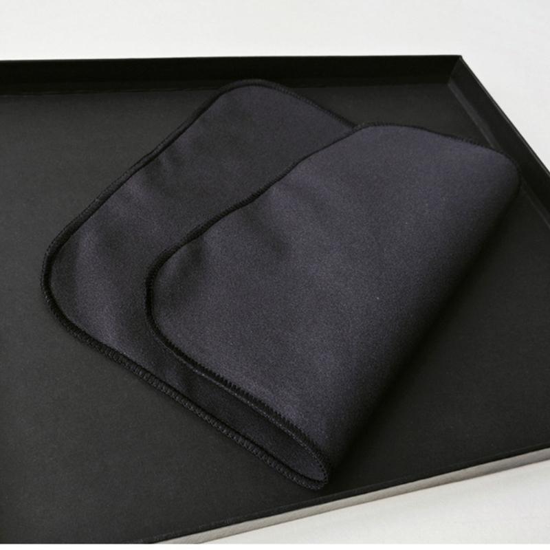 Compact Square Clear Acrylic Jewelry Tray with Memory Foam Padding for Secure Gemstones Storage