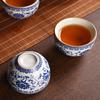 Blue And White Ru Kiln Anti-Scalding Light Luxury Tea Set, Commercial Gift Set, High-End Tea Set, New Model