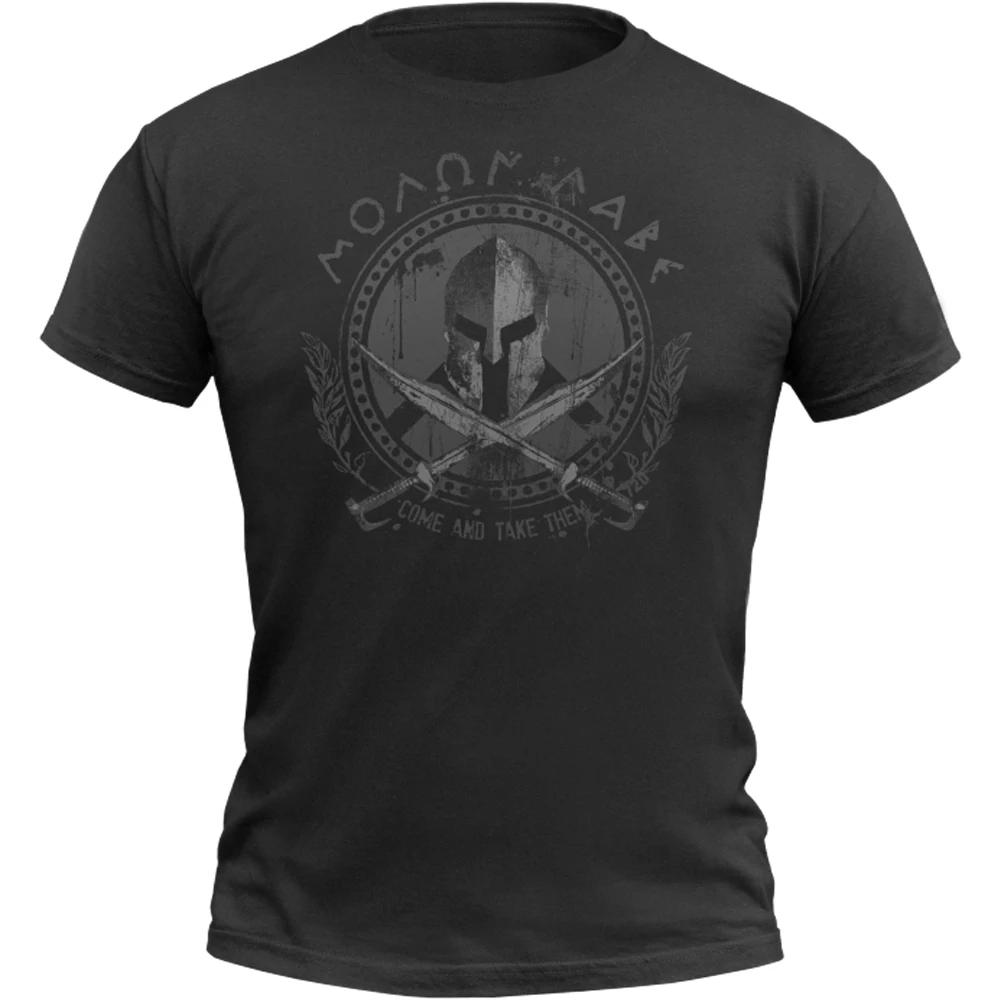 

Premium Cotton Short Sleeve O-Neck Mens T Shirt New S-5XL Molon Labe - Come and Take Them. Spartan Helmet Cross Sword T-Shirt. 4XL