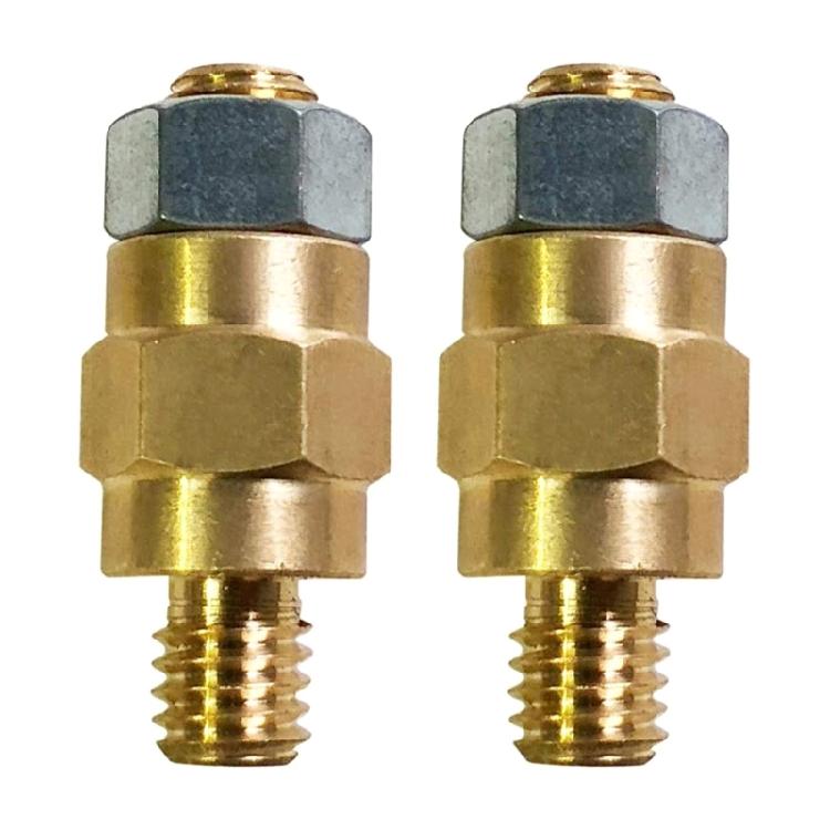 3/8-16 Side Battery Post Adapter Brass Battery Terminal Bolt Corrosion Resistant