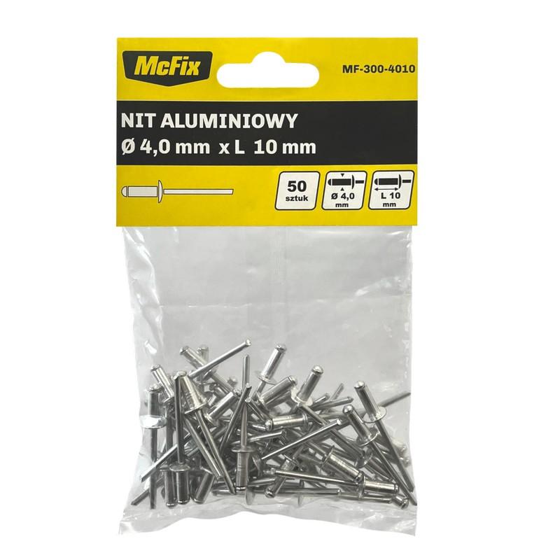 Aluminum Rivets Op-50 Pcs 4.0*10Mm - Mf-300-4010