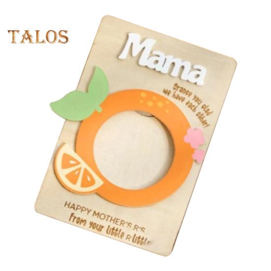 

Магнит на холодильник ко Дню матери Сентиментальный магнитный держатель для фотографий Украшение холодильника Магнитный держатель для фотографий на память ко Дню матери A