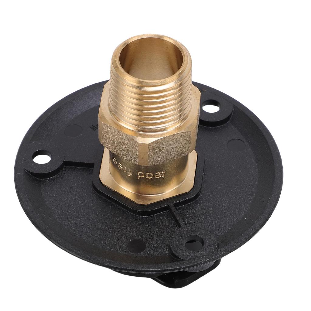 RV City Water Fill Inlet Brass One Way RV Water Inlet Replacement for for RV Trailer Marine