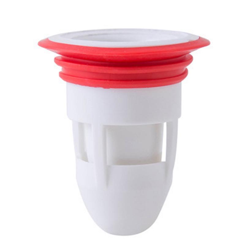 

Silicone Bathroom Floor Drain Core: Deodorant, Anti-Insect, Filter Screen Cover белый