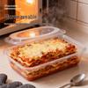 Disposable Rectangular Plastic Food Containers