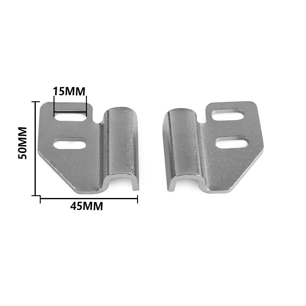 Motorcycle Lock Support Bars with Side Luggage Fasteners and Trunk Pannier Screws for Secure Storage Solutions