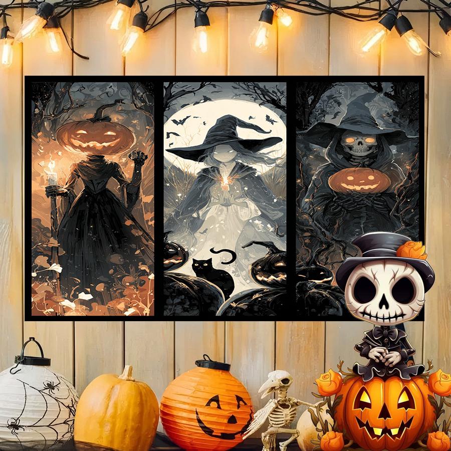 Halloween Ghost Blanket Background Cloth Hanging Cloth Bedroom Bedside Decorative Wall Cloth Rental Dormitory Tapestry