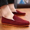 fashion Canvas Peas Shoes Men's Variety of Color  Trendy Lazy Casual Large Size 38-45 Driver Shoes Men's Vulcanized Shoes Men Sneakers