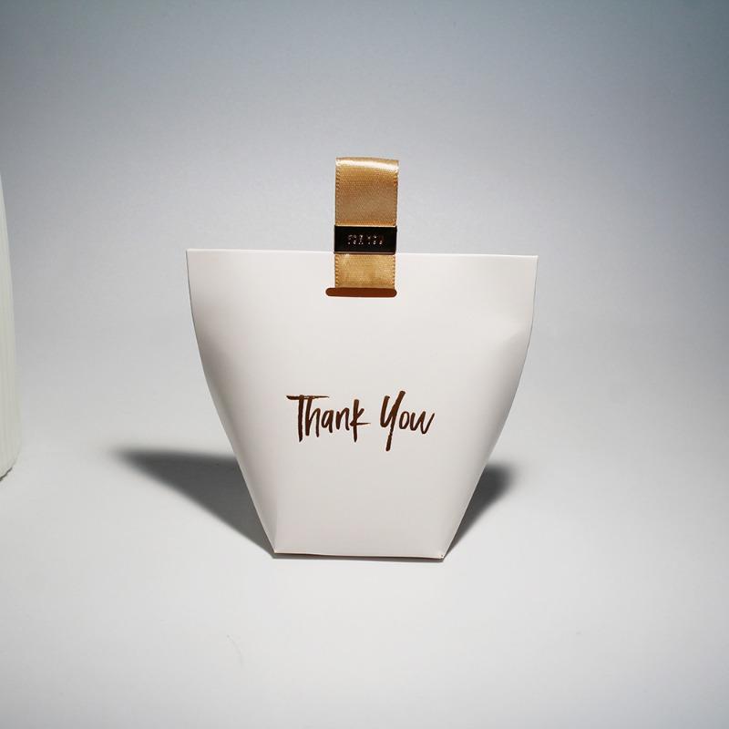 5/10 pcs Thank You Candy Boxes -Black &White Minimalist Design, Ideal for Wedding,Thanksgiving-with Gold Foil Stamping Gift Box
