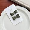 Handmade Korean-Style Cute Small Bow Hair Clip for Children