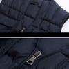Middle-aged and Elderly Dad's Multi-pocket Vest Fishing Vest Autumn and Winter Warm Cotton Vest Outdoor Wear Men's Sleeveless Jacket