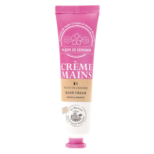 Provence Hand Cream with Moisturizing Ingredients, Cherry Blossom Scent, Made In France, 26g, OZ-PVH-1-3