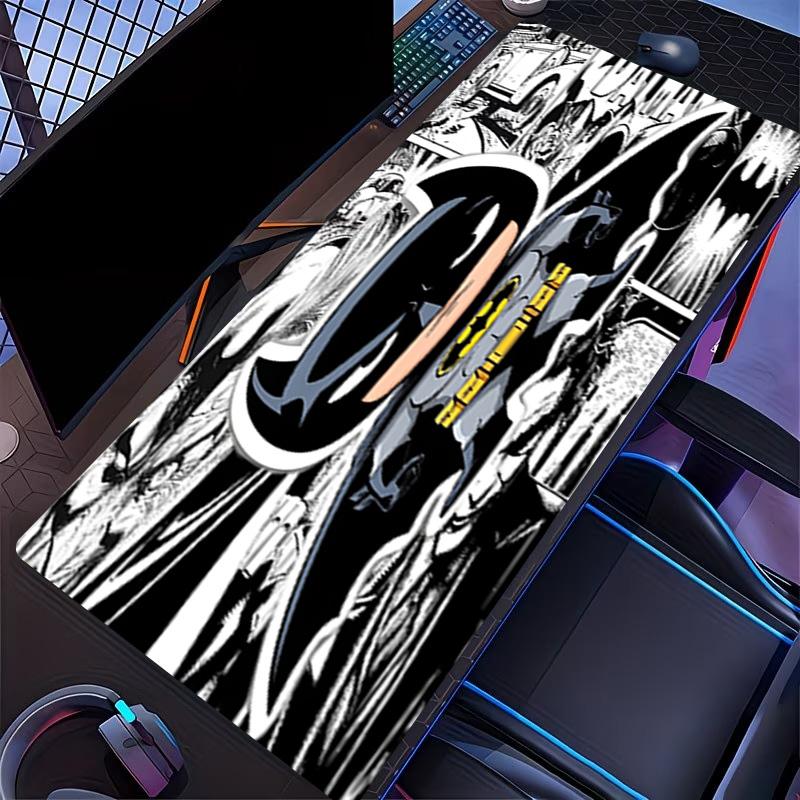 Batman Print Mouse Pad, for Keyboard Pad Laptop PC Mat for Office Home Use, Desk Decor, Perfect Birthday Gift for Gamers