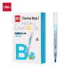 Deli SK620 Fluorescent Highlighter Set - Colored Thick Markers for Students