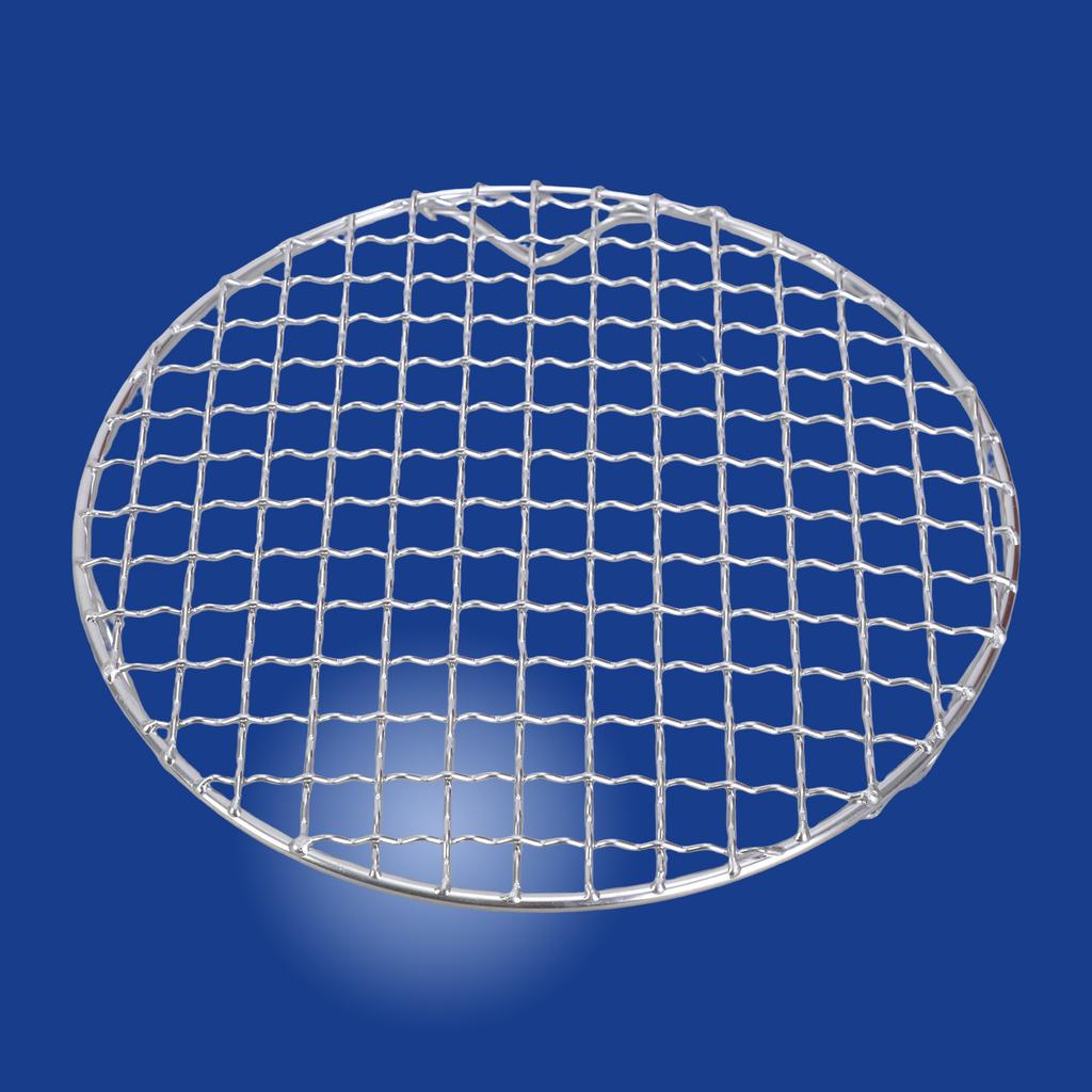 Stainless Steel Round Baking Rack Outdoor BBQ Accessories Easy Cleaning Suitable for Grilling Roasting and Cooling