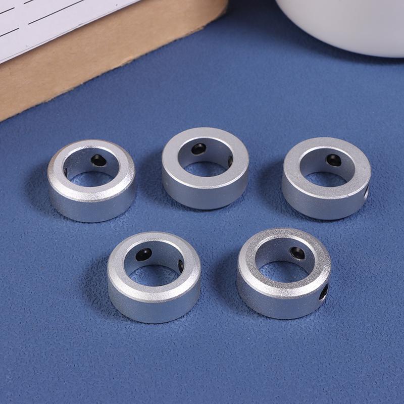5 Pièces Anneau Fixe d'Axe Optique Type Ouvert Roulement à Anneau Fixe Manchon de Blocage Limite Aluminium Arbre de Positionnement Automatique à Anneau Fente
