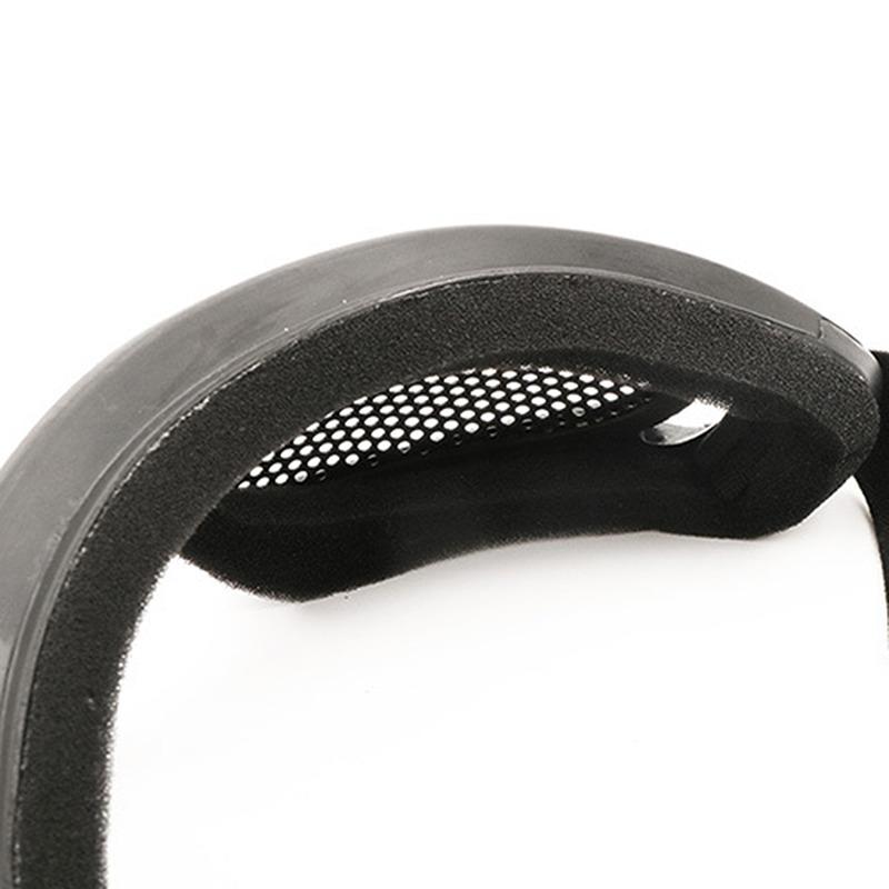 Cosplay Tactical Goggles Shooting Sunglasses with Black Anti-Fog Scratch-Resistant Lenses for Paintball Motorcycle Windproof Eye Protection Wargame