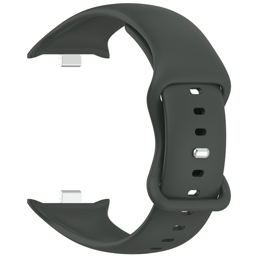 For vivo Watch GT 2/iQOO Watch GT 2 Silicone Watch Band Butterfly Clasp Steel Buckle Strap