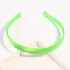 1.5CM Candy Color Satin-Fabric Wrapped Plastic Headband - DIY Hair Accessory