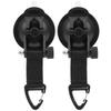 2pcs Car Suction Cup Anchor Heavy Duty Tie Down Car Mount Luggage Tent Anchor Securing Hook