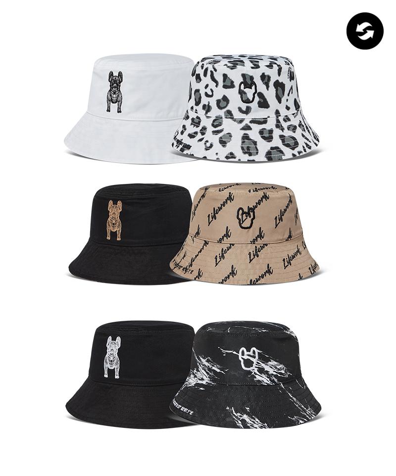 LIFEWORK Essential Pattern Reversible Bucket Hat