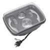 Car Square Headlight LED DRL Headlamp Turn Signal Water Resistant High Transmittance Light 12 to 48V