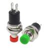 5/20/100Pcs 7Mm Push Button Switch Pbs-110/111 Momentary On-Off Micro Switch No Nc Reset Switch
