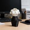 3D Printed Office Creative Ornament Ol Professional Half-Body Statue Vase Desk Art Decor Ideal For Stress Relief