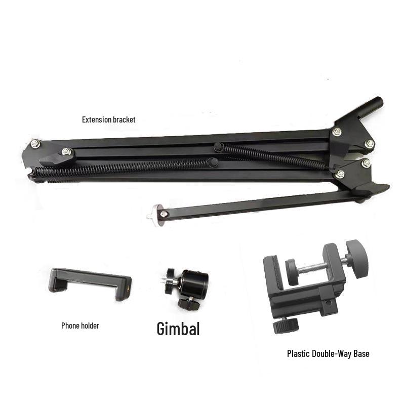 

Mobile/Tablet Microphone 35 Stand for Video Chat, Binge Watching, Desktop, Bedside, and Live Streaming.