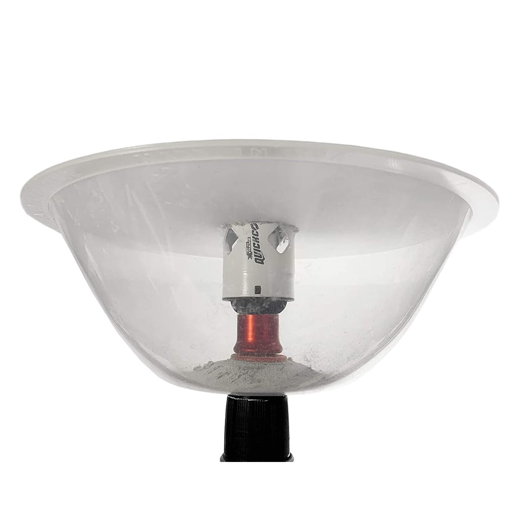 

Пылесборник для фрезы для точечных светильников и пылесборник для отверстий для потолка Вверх Пыль Диаметр 30 x 13 Пила, Сверление, Работа, Предотвращение,