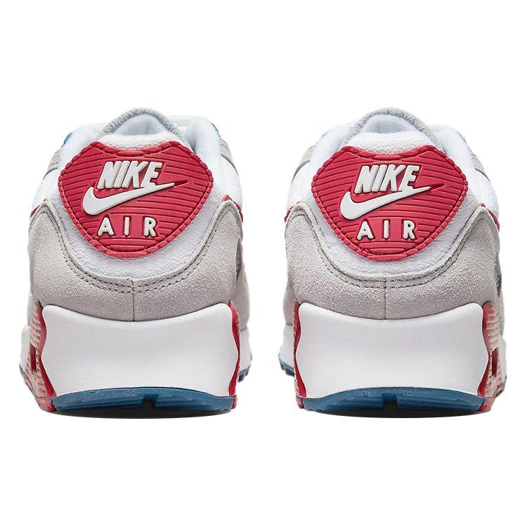 Nike Air Max 90 Athletic Club - University Red Herren Sneaker Weiß Hellgrau DQ8235-001
