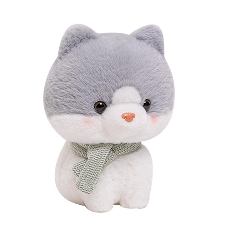 Cute Hepburn cat doll plush toy cat doll rag doll soothing ornament children's birthday gift