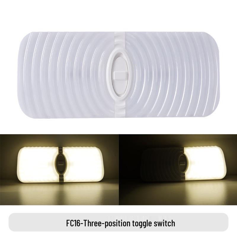 Dual-Color RV LED Interior Light: Roof, Reading, and Truck Cabin Compatible